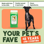 TropiClean Papaya & Coconut Dog Wipes for Paws and Bottom | Deep Cleaning Dog Grooming Wipes | Safe for The Face | Cat Friendly | 400 Count