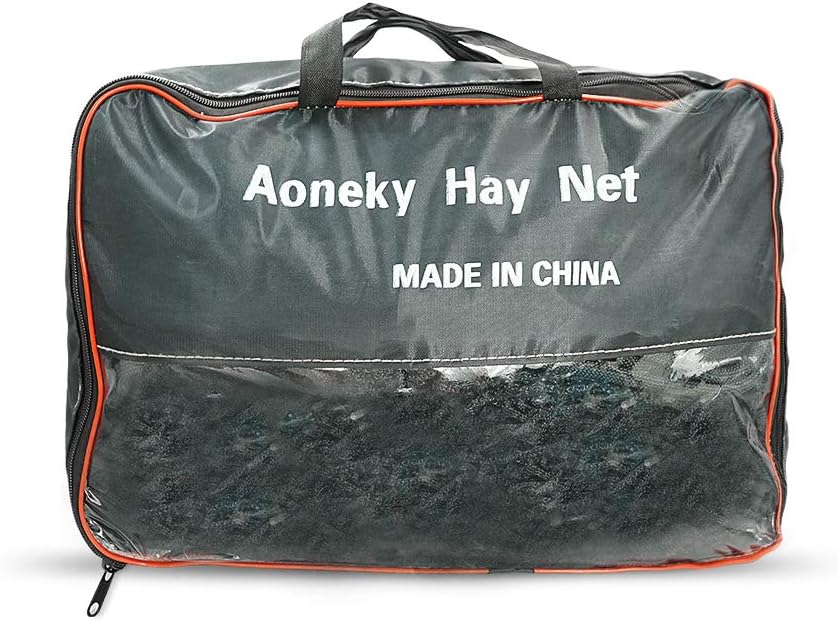Aoneky Bale Hay Net -Average Feed Haynet for Horses