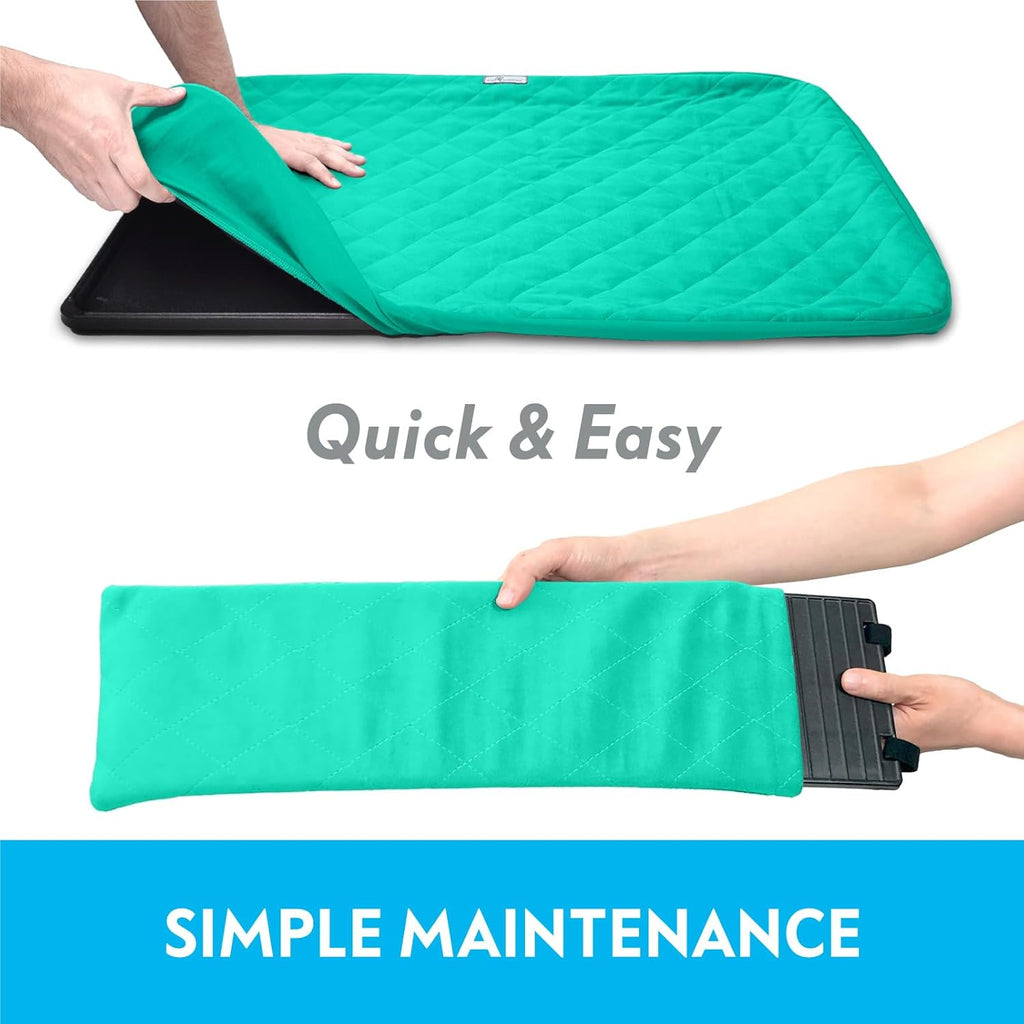 Paw Inspired Fitted Fleece Liners for Ferret Nation, Critter Nation Cage for Ferrets, Rats, Chinchillas, Hedgehogs & Other Small Animals (Green, Double Unit Set)