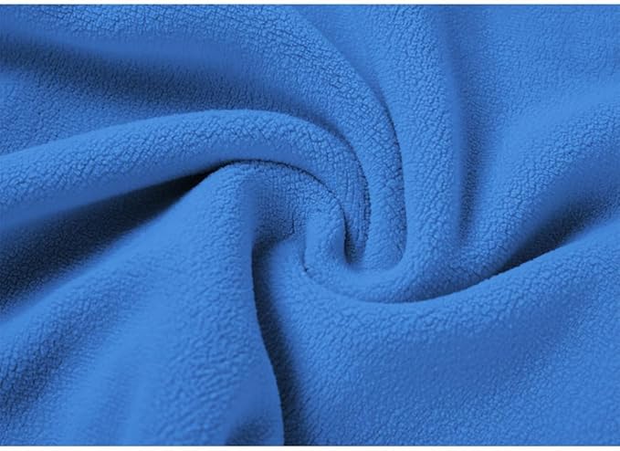 GreenJoy Classic Fleece Dog Sweater – Soft & Warm Stretchy Sweatshirt for Small Dogs & Cats, Cold-Weather Pullover for Everyday Wear (Dark Blue, Medium)
