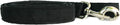 The Good Dog Company Hemp Corduroy Leash - 6 ft (3/4 Inch Width, Black)