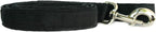 The Good Dog Company Hemp Corduroy Leash - 6 ft (3/4 Inch Width, Black)