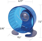 Petest Hamster Exercise Wheel, Silent Spinner Hamster Running Wheels, Diameter 6.7 inch, Blue