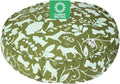 Molly Mutt Amarillo by Morning Dog Bed Duvet Cover, GOTS-Certified 100% Organic Cotton Canvas Cover for Dog, Puppy, or Cat Bed, Durable, Washable, and Free of Harmful Chemicals, Round, 36"x5"