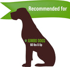 Buck Bone Organics Dog Chews, Elk Antlers for Dogs, Long Lasting Dog Bones for Aggressive Chewers, All Natural, No Preservatives, Wild Shed in The USA (Jumbo)