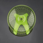 Hamster Wheel Flying Saucer Silent Exercise Wheel Running Wheel for Hamsters, Gerbils, Mice and Other Small Pets, Silent Hamster Running Wheel (Green)