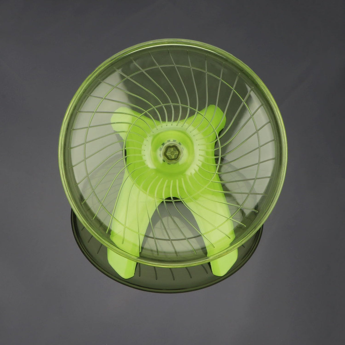 Hamster Wheel Flying Saucer Silent Exercise Wheel Running Wheel for Hamsters, Gerbils, Mice and Other Small Pets, Silent Hamster Running Wheel (Green)