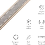 Vegan Leather Collar by Nina Woof