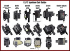 Michigan Motorsports LS Ignition Coil Harness Pair | Fits GM 4.8L 5.3L 6.0L 6.2L 7.0L 8.1L LQ4 LQ9 LS2 LS3 LS7 LSX V8 Engines | Replaces 89017477, 2 Color-Coded Stock-Location Harnesses for Both Banks