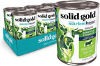 Solid Gold Beef Tripe Wet Dog Food Mix in for Adult & Senior Dogs - Helps Boost Appetite for Picky Eaters & Sensitive Stomachs - Canned Dog Food Additive for Healthy Digestion - 6 Pack/13.2oz Cans