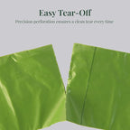 Dog Poop Bags — Unscented, Extra Thick 15 Micron Leak-Proof Pet Waste Bags, 120 Count (8 Rolls) 9 x 13 in Refill Rolls with Easy Tear-Off Perforation & Recyclable Core