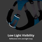 Ruffwear, Flagline Dog Harness, Lightweight and Reflective, No Pull Dog Lift Harness for Hiking, Running and Everyday Use, Alpenglow Pink, Small