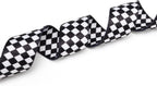 Mercano Adjustable Dog Collar - Special Design Patterns, Soft Nylon Comfortable Durable Pet Collar for Small Medium Large Dogs (L, Rhomb)