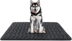 Bubble bear Dog Crate Mat - Upgraded Thick, Ultra Soft, Washable & Anti-Slip Kennel Pad for Small/Medium/Large Dogs, Dark-Hued to Hide Stains (48"x30")