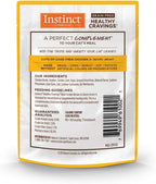 Instinct Healthy Cravings Grain Free Real Chicken Recipe Natural Wet Cat Food Topper by Nature's Variety, 3 Ounce (Pack of 24)