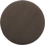 SAFAVIEH Home Collection Rohan Chocolate Brown Velvet Layered Stacked Cocktail Ottoman (Fully Assembled)