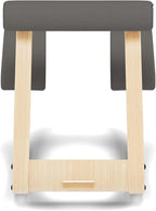 Varier Variable Natural/Grey Ergonomic Office Kneeling Chair – Active Sitting, Rocking Seat for Home, Study & Posture Support – 10 Year Quality Guarantee
