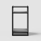LANDEN Gray Metal Frame Stand, Three-Shelf for Fish Tanks up to 20 Gal, CLX45-45x45x80cm (17.7x17.7x31.49 in), for Fish Tanks and Reptile Terrariums, Home & Office Use