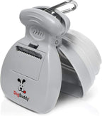 DogBuddy Pooper Scooper, Portable Dog Pooper Scooper, Poop Scooper for Small and Large Dogs, Pooper Scooper With Bag Attachment, Leash Clip and Dog Waste Bags Included (Medium, Mist)