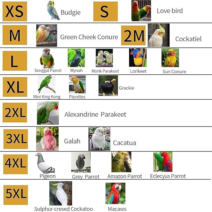 Bird Clothes Birds Flight Suit,Tuxedo Business Suit for Parrots African Greys Parakeet Cockatiel Sun Conure Christmas Party Birthday Cosplay Photo Prop Small Animals Apparel (2XL,Black Suit)