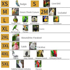 Bird Clothes Birds Flight Suit,Tuxedo Business Suit for Parrots African Greys Parakeet Cockatiel Sun Conure Christmas Party Birthday Cosplay Photo Prop Small Animals Apparel (XS,Black Suit)