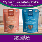 Get Naked Grain Free 1 Pouch 6.2 Oz Weight Management Dental Chew Sticks, Small