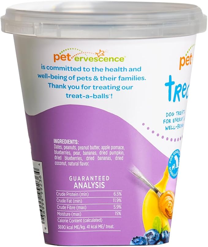 Chewy & Soft Dog Treats Bulk - All Natural, Non-GMO, Gluten Free - All Breeds, Sizes, Ages - Made in New Zealand - Peanut Butter, Blueberry, Banana - 6pk (108 Bulk Dog Treats)