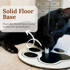 Interactive Cat Toys for Indoor Cats Suction Cup Cat Toys for Indoor Cats Bird Hunting Slefplay Simulation for Kitten Flying Bird Toy Feather Wand Attachments