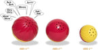 Pet Qwerks Animal Sounds Babble Ball - Chew Dog Toy - Small