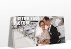 Personalized Custom Canvas Prints with Your Photos & Text, Customized Picture Print, Transform Own Images Into Framed Wall Art Digitally Printed Photo to Canvas, Keepsakes Gifts for Family 48x24’’