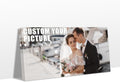 Personalized Custom Canvas Prints with Your Photos & Text, Customized Picture Print, Transform Own Images Into Framed Wall Art Digitally Printed Photo to Canvas, Keepsakes Gifts for Family 16x8’’