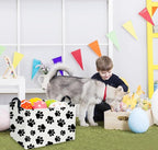 Rectangular Dog Baskets Gift Bins Empty Kids Storage Basket Baby Boy Basket Kids Dog Toy Storage Bin Organizer Box Room Decor for Home(Dog Bins)