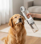 [2026 Version]Dog Vacuum for Shedding Grooming- 5 in 1 Cleaning Slicker Brush for Dogs & Cats Deshedding Vacuum Brush with 5 Pet Grooming Tools for Shedding Pet Hair, Home Cleaning Grooming Supplies