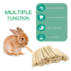 300g Snacks Sweet Bamboo Chew Toy for Rabbits Chew Sticks for Hamster Chinchilla Guinea Pig,Molar Treats Snack for Small Animals