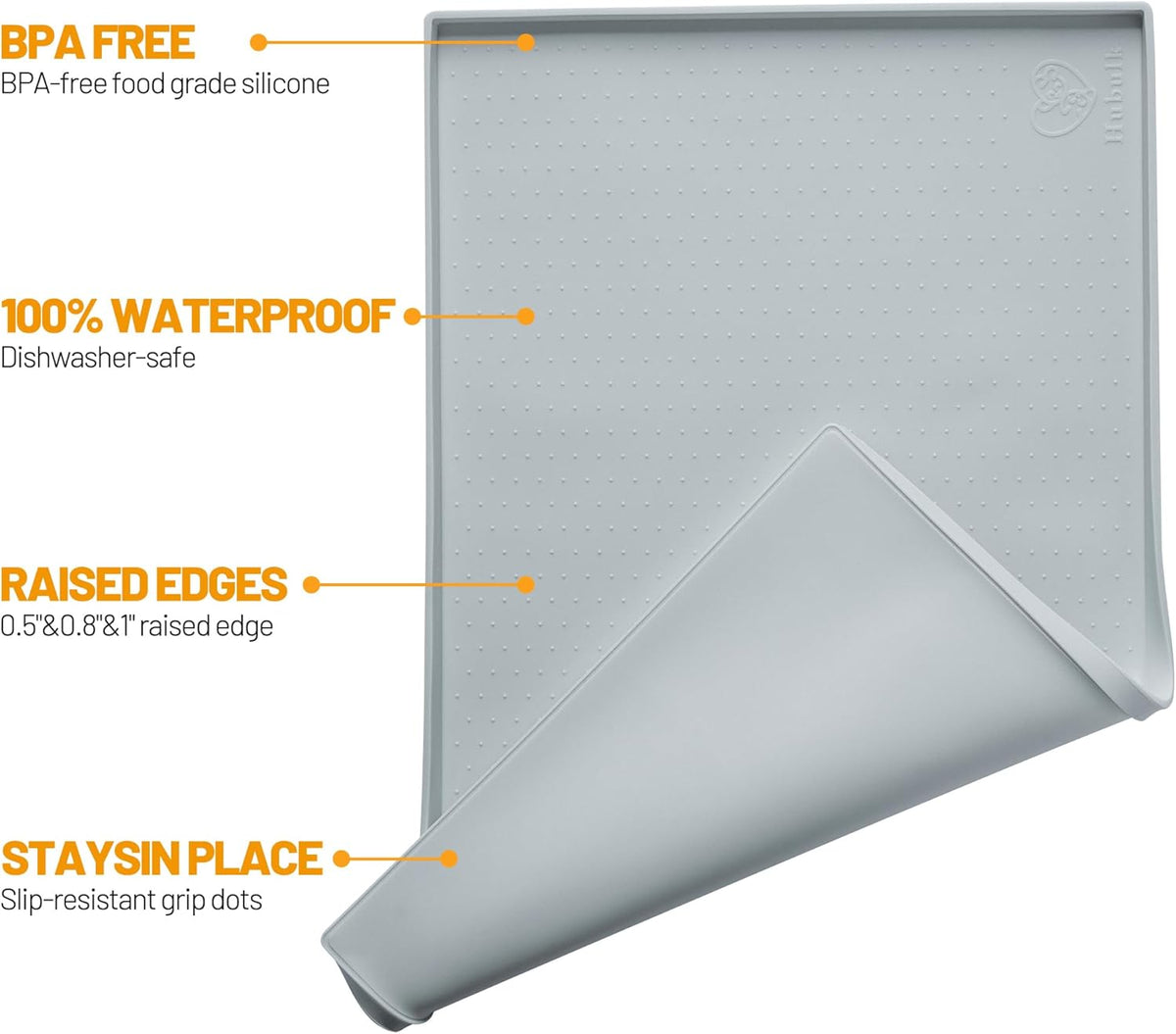 Hubulk Dog Feeding Mat. Everyday comfort that fits naturally into your space.