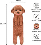 AGRIMONY Poodle Dog Funny Hand Towels for Kitchen Bathroom - Dog Mom Day Gifts for Women Men Teens Kids-Easter Mothers Fathers Days Valentines Housewarming Birthday Gifts for Animals Lovers