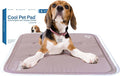 The Green Pet Shop Cool Pet Pad - Small, Latte- Self-Cooling, Pressure Activated Mat for Dogs & Cats from 9-20 lbs - Non-Toxic Gel, No Water Needed