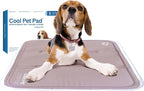 The Green Pet Shop Cool Pet Pad - Small, Latte- Self-Cooling, Pressure Activated Mat for Dogs & Cats from 9-20 lbs - Non-Toxic Gel, No Water Needed