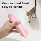 Dog Clippers Pet Grooming Kit, Low Noise Dog Hair Trimmer for Grooming Cordless Pet Shaver with LED Light for Dogs Cats Animals