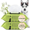Pawfume Dog Wipes 2 x 100 Count, Pet Wipes – Hypoallergenic & Gentle Dog Wipes for Eyes, Face, Butt, and Paws – Cleaning & Deodorizing, Grooming Tear Stain Wipes for Puppy, Adult Dogs & Cats