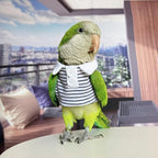 Bird Costume Bird Diaper Flight Suit Bird Summer Clothes Cosplay Photo Prop for Parrots Lovebird Parakeet Cockatiel Small Animals Apparel (Without Diaper,Alexandrine)