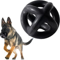 Monster K9 Indestructible Dog Ball – Lifetime Replacemnet - Durable Dog Toy for Aggressive Chewers - Safe, Non-Toxic Natural Rubber - Chew, Tug & Fetch - Tough, Heavy Duty - 5.5” (2X Tennis Ball Size)