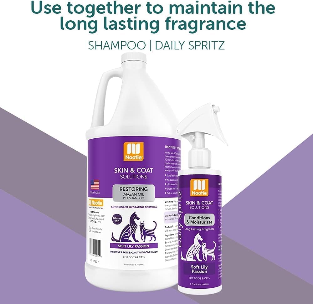 Nootie Daily Spritz Pet Conditioning Spray. Chosen for real quality, not just packaging.