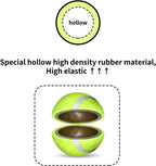ALL FOR PAWS Interactive Super Bounce Tennis Balls Dog Toy, Pet Safe Toys for Exercise and Training, 2.5 Inch Diameter (6 Pack)