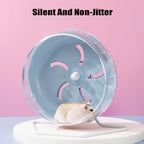GKYZBB Hamster Wheel, 8.5 inch Silent Hamster Exercise Running Wheel with Stand,Pet Small Animals Exercise Running Toys,Adjustable Quiet Spinner for Guinea Pigs, Sugar Gliders, Gerbils