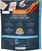 Instinct Freeze Dried Raw Meals, Natural Dry Dog Food, Grain Free - Wild Caught Pollock, 24 oz. Bag