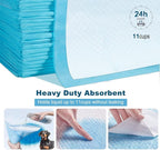 Boscute Enormous Size 54"x37" Pee Pads for Large Dogs, Heavy Absorbent Quick Dry Disposable Puppy Pee Pads, Thicken Strong Leak-Proof Backing Disposable Dog Pads (100 Counts)