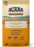 ACANA Highest Protein Grain Free Dry Dog Food Meadowland Recipe 25lb Bag