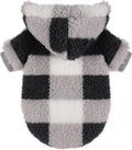 Small Dog Sweater for Dogs Hoodies,Winter Clothes Boy Girl Male Female,Warm Fleece Hoodies Pet Coat Apparel Outfit(Small, Black)