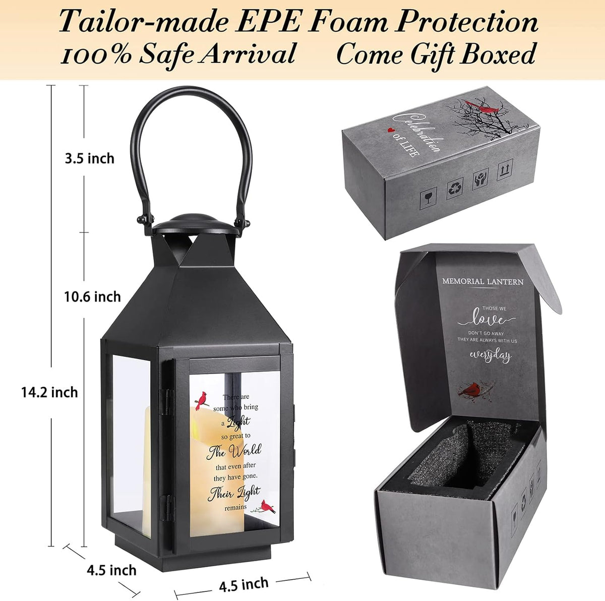 Decorative Candle Lanterns (There are Some who Bring a Light so Great to The World)